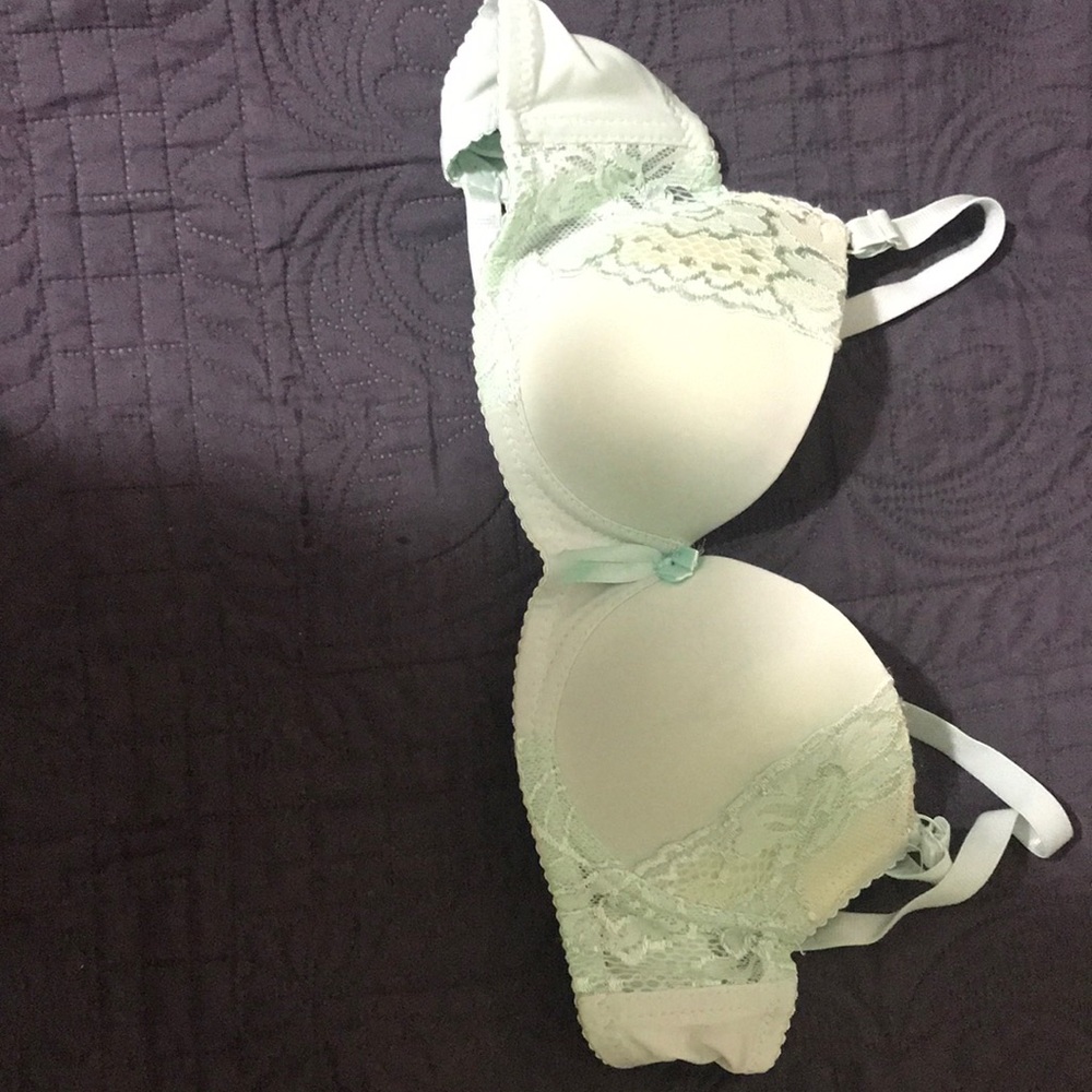 Light green bra